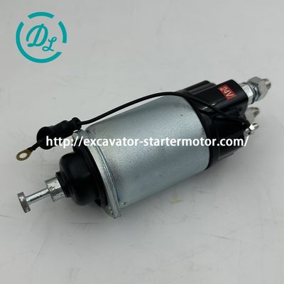 ND604 DC 24V Solénoïde de démarreur 4N0241 7N0923 046500-0010 CAT Excavatrice
